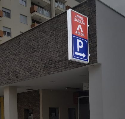 A BLOK svetleći display
