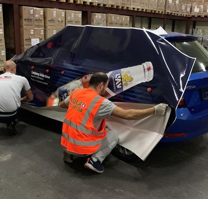 CALSBERG SRBIJA Lepljenje autografike