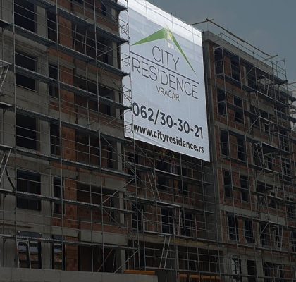 CITY RESIDENCE meš platno