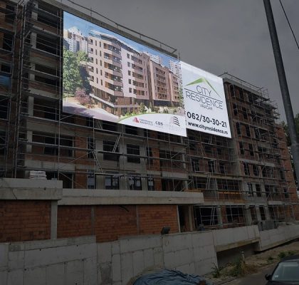 CITY RESIDENCE meš platno