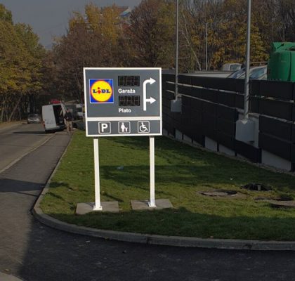 LIDL Svetleći display